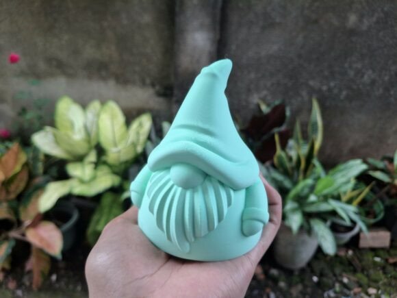 Charming Chibi Gnome 3D Printable Model