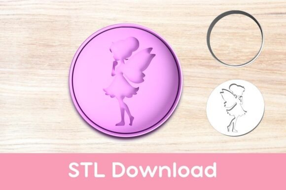 Creating Enchanting Treats with a Magical Fairy Cookie Cutter and Stamp STL