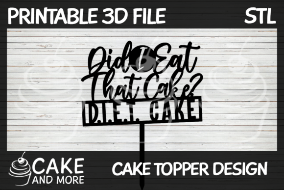 Did I Eat That Diet Cake Topper: A Hilarious Twist on Celebration Decor