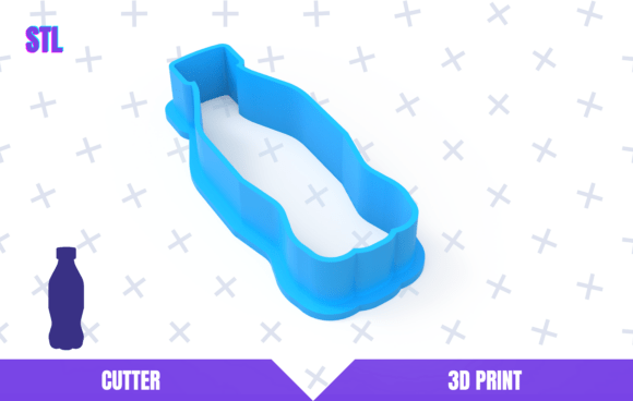 Download and Print Your Bottle Cookie Cutter STL