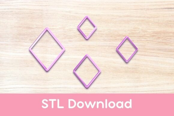 Exploring the Versatility of Diamonds Cookie Cutters STLs