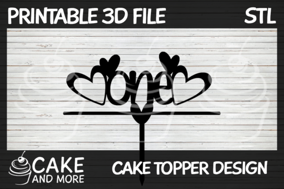 Heart Outline One Cake Topper: A Perfect Touch for Milestone Celebrations