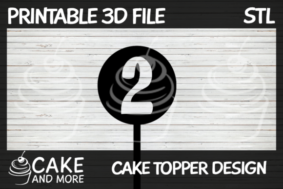 Mark a Memorable Occasion with the Number 2 Cake Topper