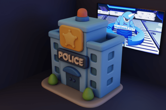 Minimalist Police Station: A Perfect Addition to Your 3D Printing Workflow