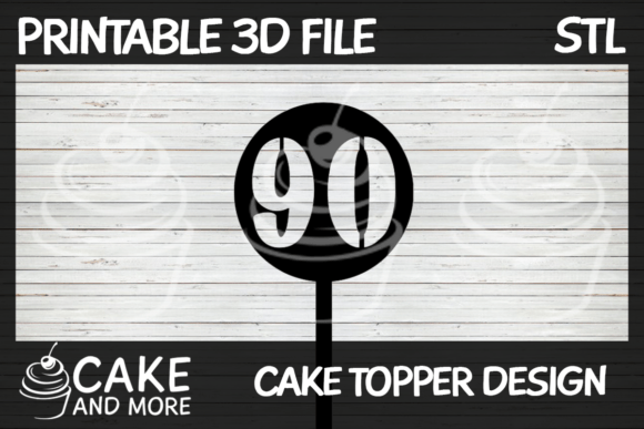 Number 90 Cake Topper: A Strategic Addition to Milestone Celebrations